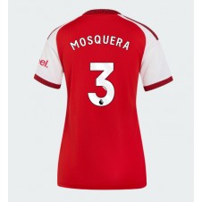 Arsenal Cristhian Mosquera #3 Hemmatröja Dam 2026-27 Korta ärmar